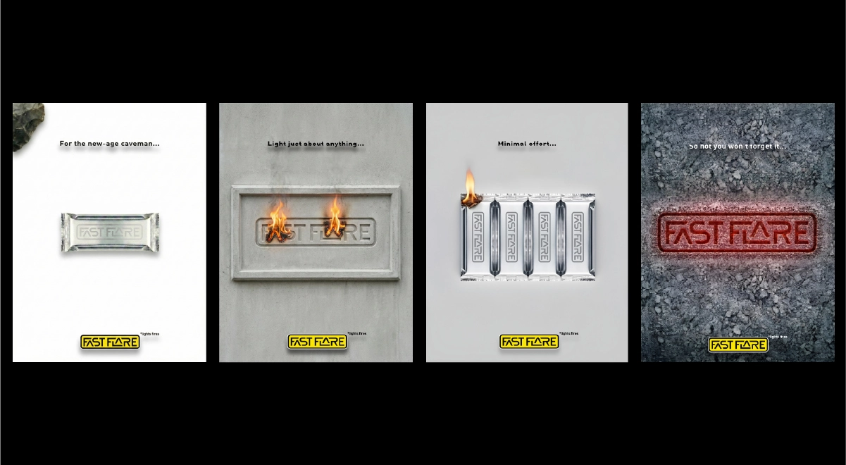 Print Advertising - Fast Flare